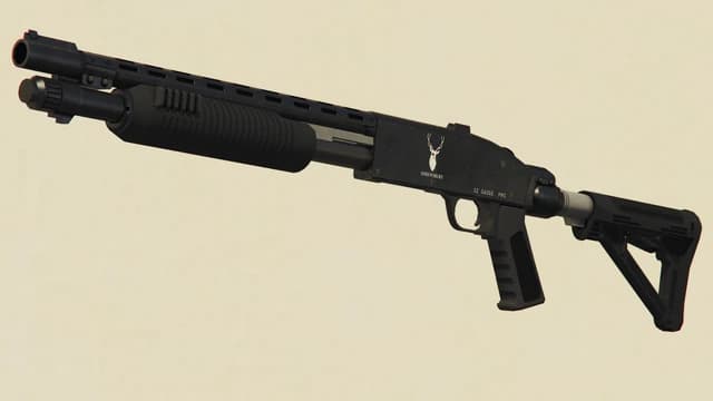 Pump Action Shotgun